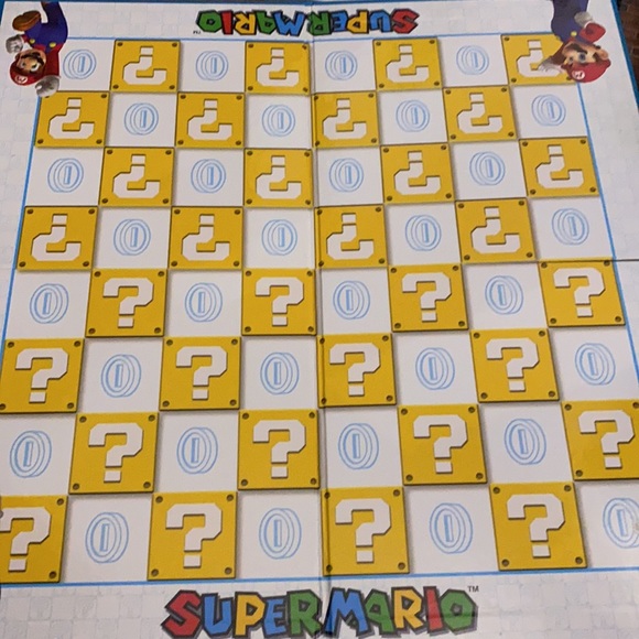 Super Mario Checkers Collector Edition Board Game Anime Nintendo Kawaii Brother - Picture 2 of 7